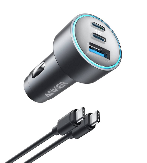Anker PowerDrive PD 3 fast car charger for gaming devices